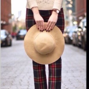 J Jill Holiday plaid trouser